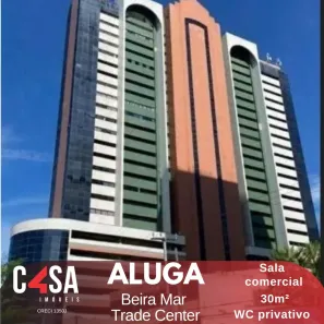 Sala Comercial para alugar, 30m² no Meireles, Fortaleza