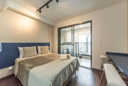 Kitnet com 1 Quarto à venda, 25m² no Cidade Monções, São Paulo
