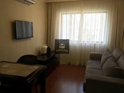 Flat com 1 Quarto para alugar, 50m² no Jardim Europa, São Paulo