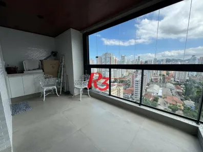 Apartamento com 1 Quarto para alugar, 54m² no Boqueirão, Santos
