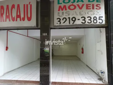 Ponto Comercial para alugar, 110m² no Centro, Santos