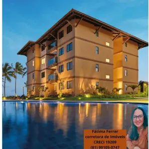 Apartamento com 1 Quarto à venda, 56m² no Porto de Galinhas, Ipojuca