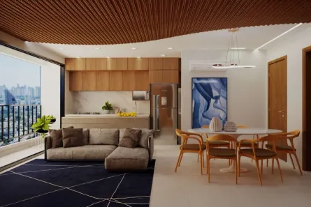Apartamento com 1 Quarto à venda, 48m² no Parque Amazônia, Goiânia