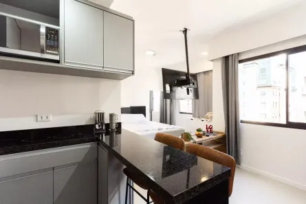 Kitnet com 1 Quarto à venda, 32m² no Indianópolis, São Paulo