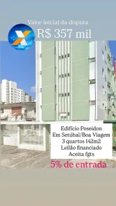 Apartamento com 3 Quartos à venda, 142m² no Boa Viagem, Recife