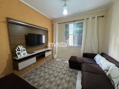 Apartamento com 1 Quarto à venda, 42m² no José Menino, Santos