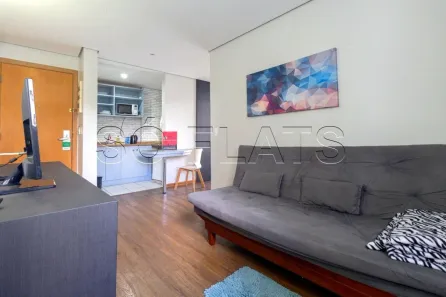 Apartamento com 1 Quarto para alugar, 40m² no Jardim Bela Vista, Santo André