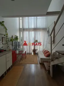 Flat com 1 Quarto à venda, 50m² no Cidade Monções, São Paulo