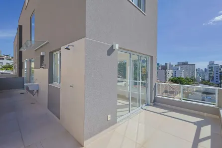 Cobertura com 2 Quartos para alugar, 95m² no Santa Efigênia, Belo Horizonte