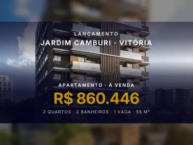Apartamento com 2 Quartos à venda, 55m² no Jardim Camburi, Vitória