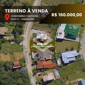 Lote/Terreno à venda, 436m² no São Lucas, Viamão