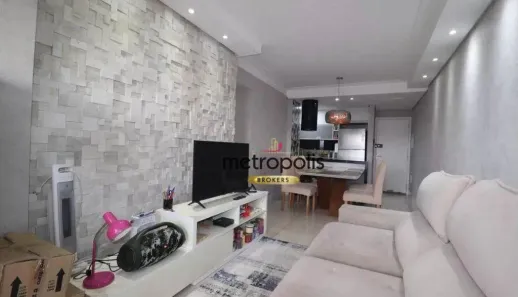 Apartamento com 3 Quartos à venda, 75m² no Campestre, Santo André