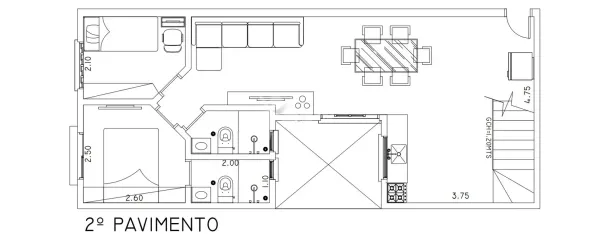 Cobertura com 2 Quartos à venda, 46m² no Vila Pires, Santo André