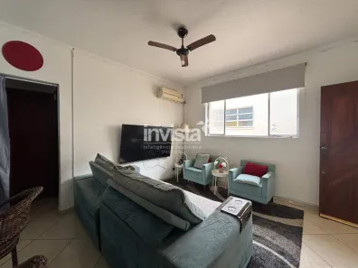 com 2 Quartos para alugar, 72m² no Gonzaga, Santos