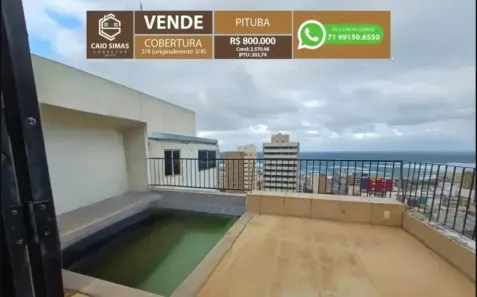 Cobertura com 3 Quartos à venda, 217m² no Pituba, Salvador