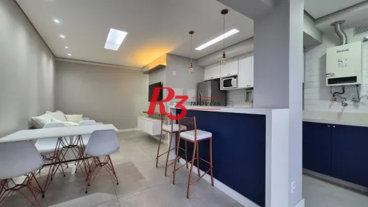 Apartamento com 1 Quarto para alugar, 47m² no Boqueirão, Santos