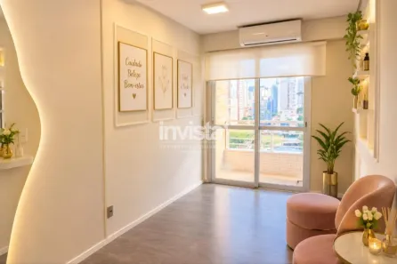 Sala Comercial à venda, 42m² no Vila Mathias, Santos