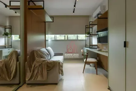 Apartamento com 1 Quarto para alugar, 44m² no Ouro Preto, Belo Horizonte