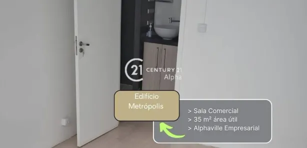 Sala Comercial à venda, 35m² no Alphaville Centro Industrial e Empresarial/Alphaville., Barueri