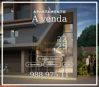 Apartamento com 2 Quartos à venda, 67m² no Jardim Camburi, Vitória