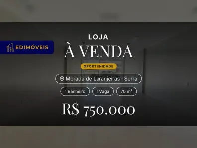 Ponto Comercial à venda, 70m² no Morada de Laranjeiras, Serra