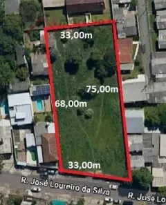 Lote/Terreno à venda, 2400m² no Olímpica, Esteio