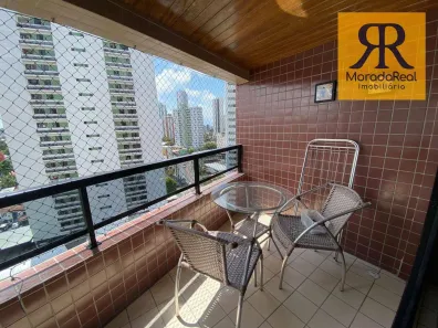 Apartamento com 3 Quartos para alugar, 130m² no Casa Amarela, Recife