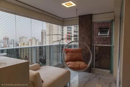 Apartamento com 3 Quartos para alugar, 104m² no Vila Regente Feijó, São Paulo