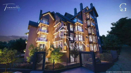 Flat com 1 Quarto à venda, 53m² no Centro, Gramado