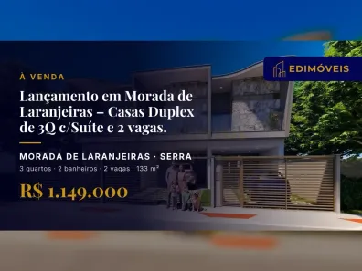 Casa com 3 Quartos à venda, 133m² no Morada de Laranjeiras, Serra