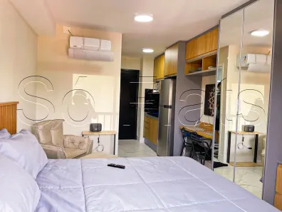 Flat com 1 Quarto para alugar, 24m² no Vila Cordeiro, São Paulo