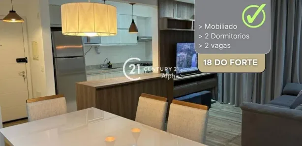 Apartamento com 2 Quartos para alugar, 76m² no Dezoito do Forte Empresarial/Alphaville., Barueri