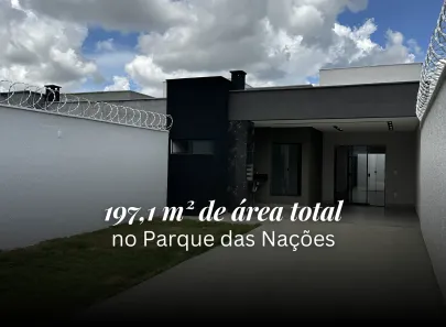 Casa com 3 Quartos à venda, 101m² no Parque das Nações, Aparecida de Goiânia