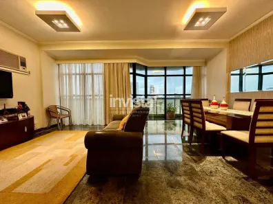 Apartamento com 3 Quartos à venda, 171m² no Gonzaga, Santos