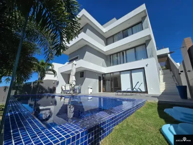 Casa de Condomínio com 5 Quartos à venda, 380m² no Alphaville (Abrantes), Camaçari