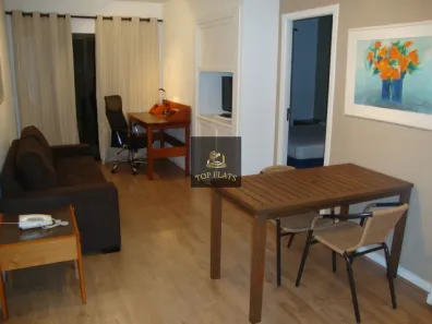 Flat com 1 Quarto para alugar, 35m² no Brooklin Paulista, São Paulo