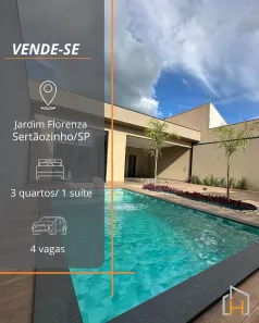 Casa com 3 Quartos à venda, 155m² no Jardim Florenzza, Sertãozinho