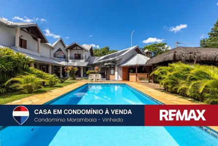 Casa de Condomínio com 5 Quartos à venda, 585m² no Marambaia, Vinhedo