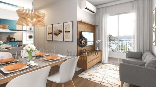 Apartamento com 2 Quartos à venda, 47m² no Botujuru, Mogi das Cruzes