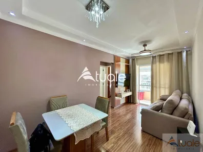 Apartamento com 2 Quartos para alugar, 56m² no Jardim Santa Clara do Lago II, Hortolândia