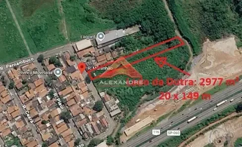 à venda, 2977m² no Vila São Pedro, São José dos Campos