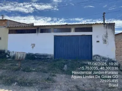 Casa com 2 Quartos à venda, 220m² no Residencial Jardim Paraíso, Águas Lindas de Goiás