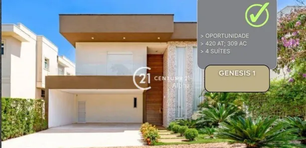 Casa de Condomínio com 4 Quartos à venda, 309m² no Alphaville, Santana de Parnaíba