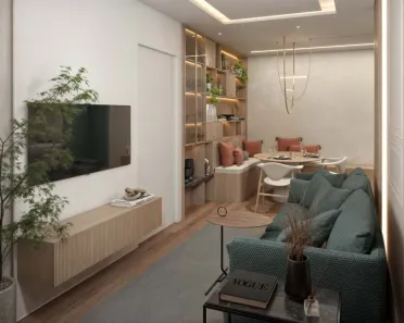 Apartamento com 2 Quartos à venda, 52m² no São Joaquim, Contagem