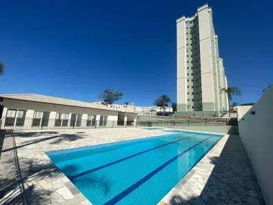 Apartamento com 1 Quarto para alugar, 47m² no Caguassu, Sorocaba