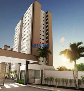 Apartamento com 2 Quartos para alugar, 48m² no Jardim Califórnia, Jacareí