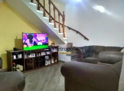 Sobrado com 2 Quartos à venda, 126m² no Vila Metalúrgica, Santo André
