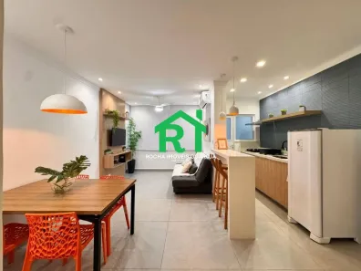 Apartamento com 1 Quarto à venda, 58m² no Pitangueiras, Guarujá
