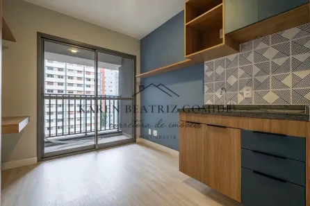 Apartamento com 1 Quarto para alugar, 26m² no Pinheiros, São Paulo