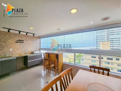Apartamento com 2 Quartos para alugar, 88m² no Aviação, Praia Grande